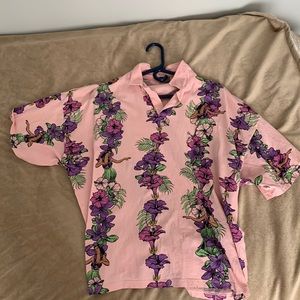 ASOS Large Hawaiian Print Shirt with Collar